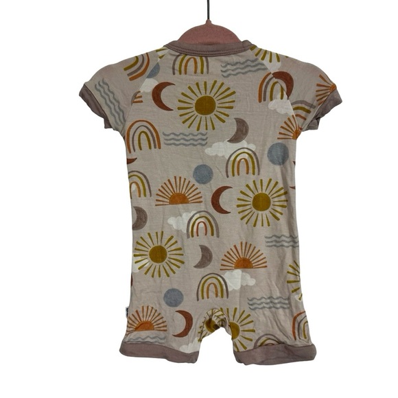 Little Sleepies Desert Sunrise Shorty Zippy Bamboo 0-3 months- Still Full Price - Picture 4 of 7